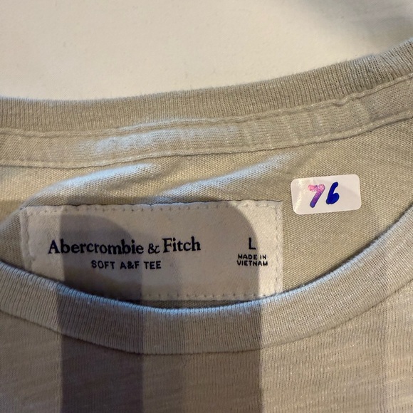 Abercrombie and Fitch, large green T-shirt - Picture 4 of 5